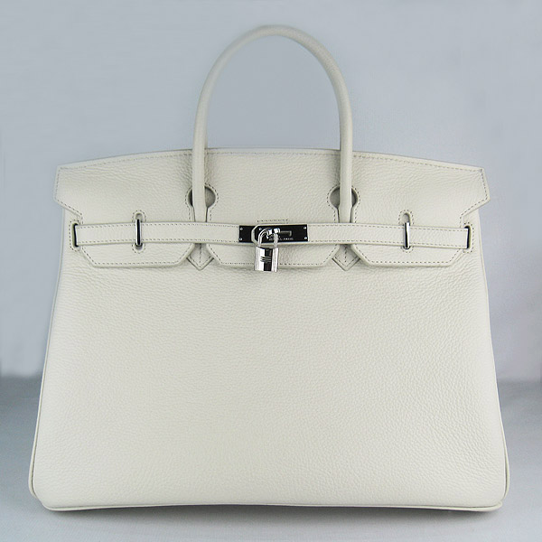 Replica Hermes Birkin 40CM Togo Bag Off-White 6099 Online